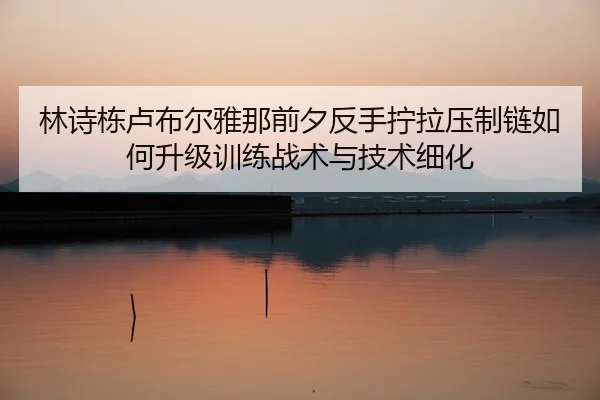 林诗栋卢布尔雅那前夕反手拧拉压制链如何升级训练战术与技术细化